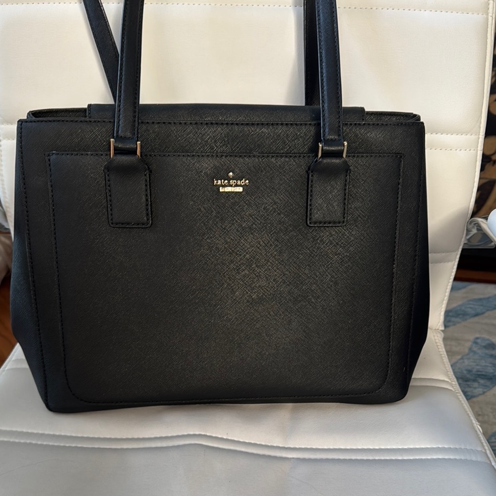 Kate Spade Black Saffiano Leather Tote